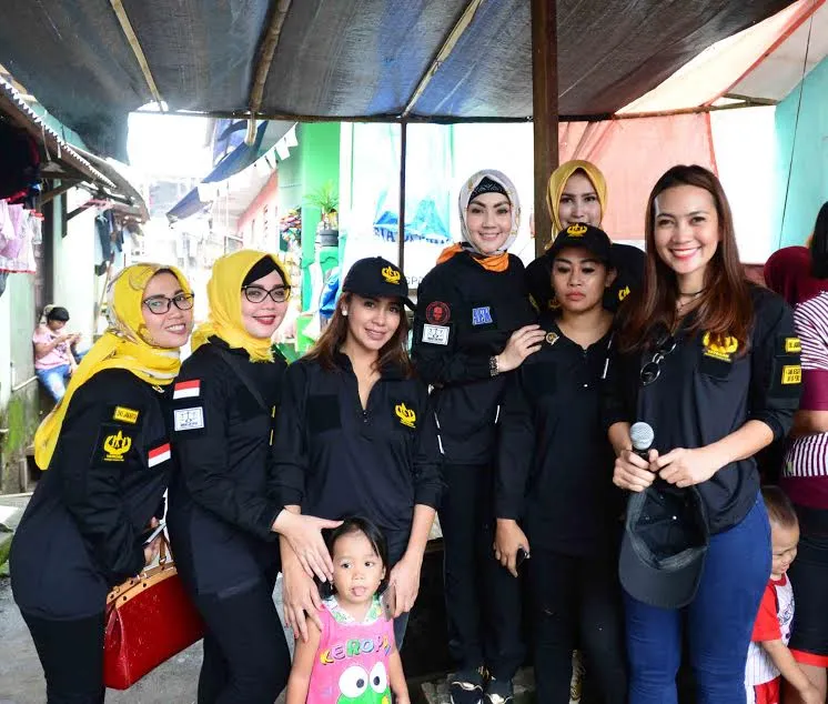 Ade Fitri mensosialisasikan cara pencegahan kanker serviks. ©KapanLagi.com/Nuzulur Rakhmah