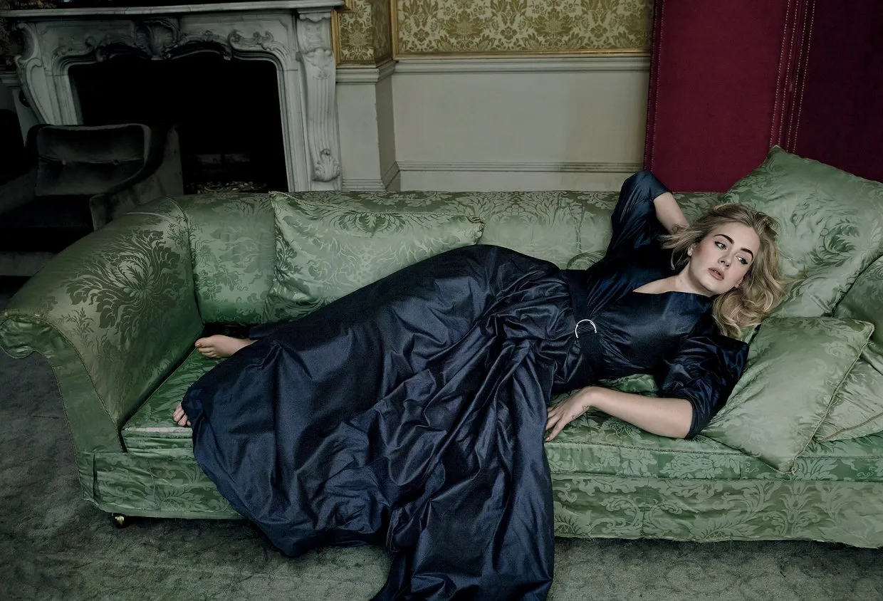 Adele makin ramping dan cantik! © Vogue