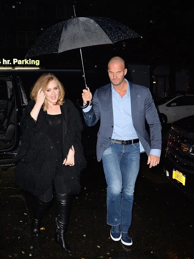 Inilah sosok Peter, bodyguard Adele yang bikin heboh © dailymail.co.uk