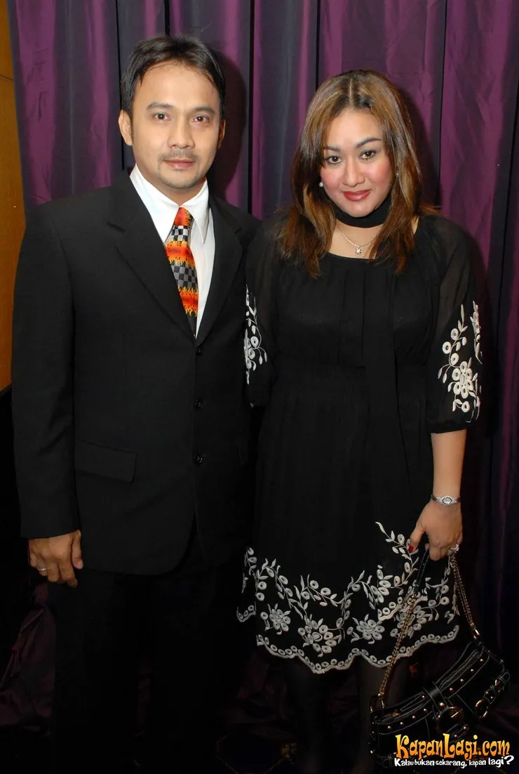 Adi Bing Slamet dan Istri.