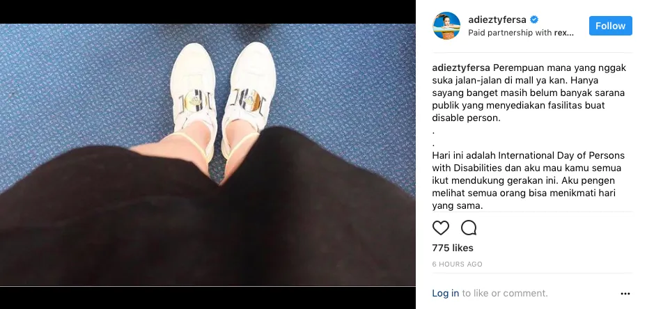 (c) Instagram/adieztyfersa