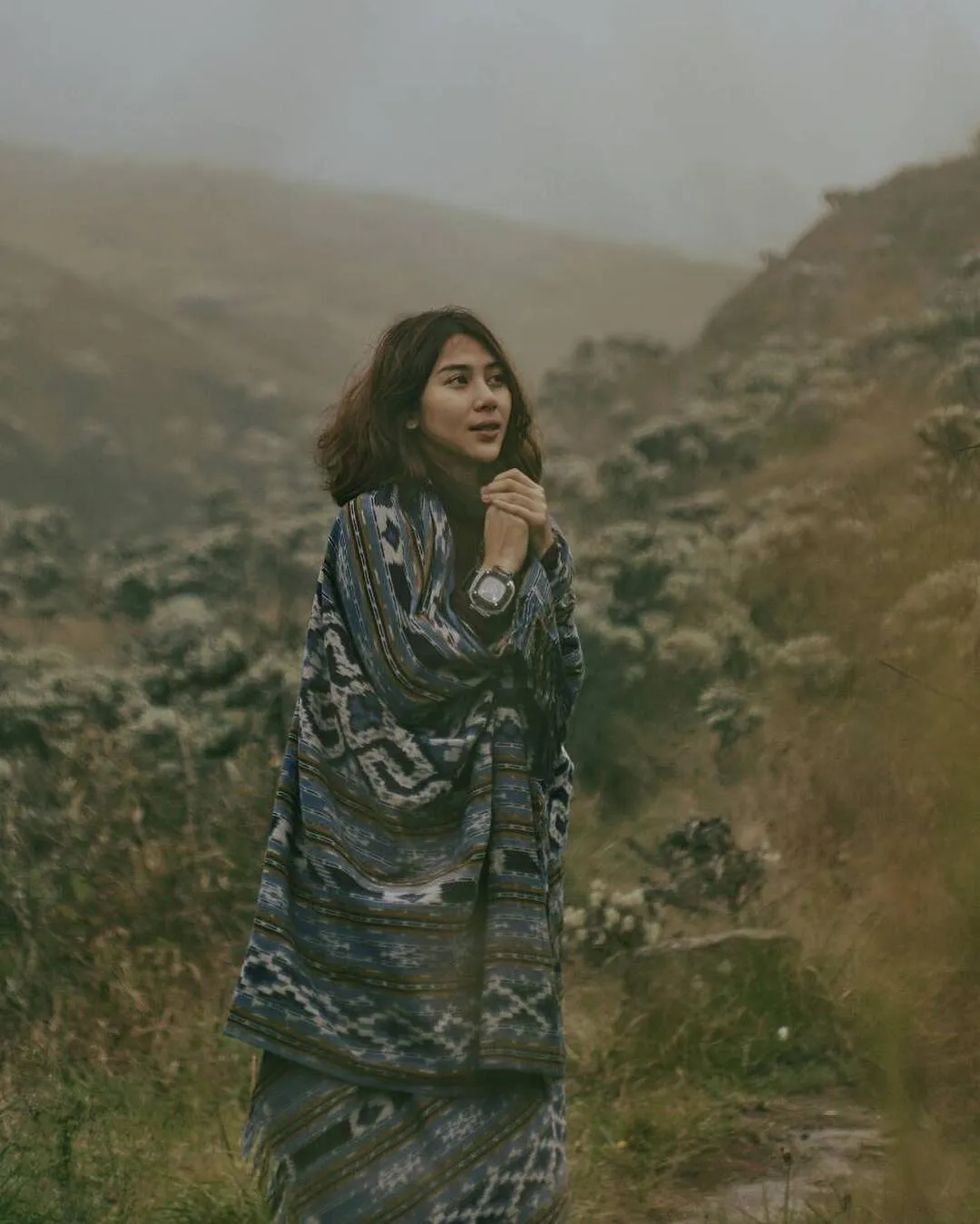 Adinda suadh ke Rinjani, Papandayan hingga Gede Pangrango / Credit: @adindathomas