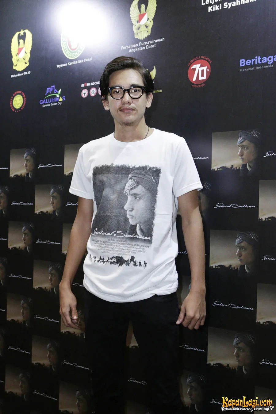 Adipati Dolken kesulitan temukan suara Jenderal Soedirman/© KapanLagi.com®/Budy Santoso