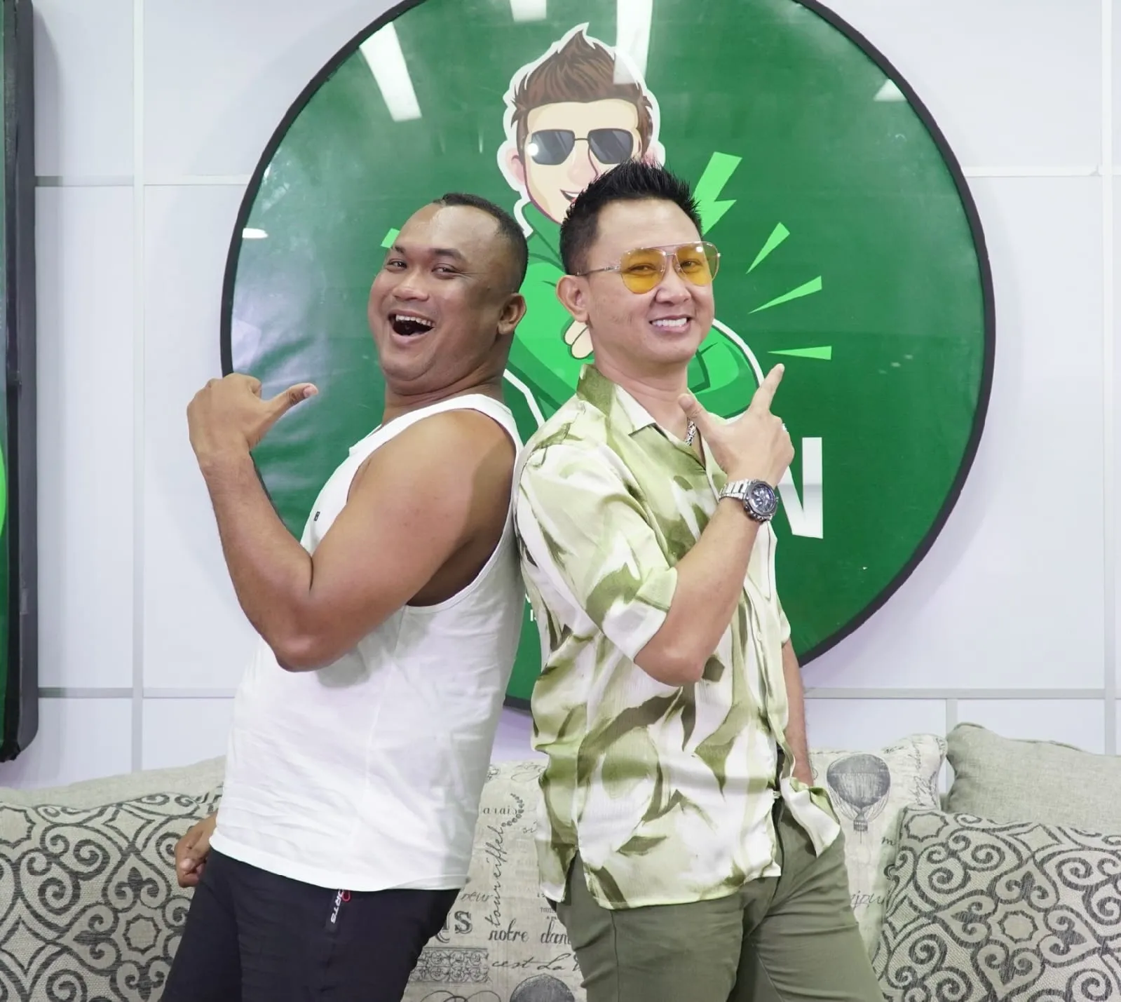 Adi Sudirja dan Hizrah Bacan (credit: Kapanlagi.com/Dadan Eka Permana)