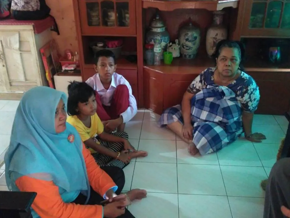 Adit si Penjual Es keliling yang ternyata hanya berakting © Facebook.com/Dinas Sosial Provinsi DKI Jakarta