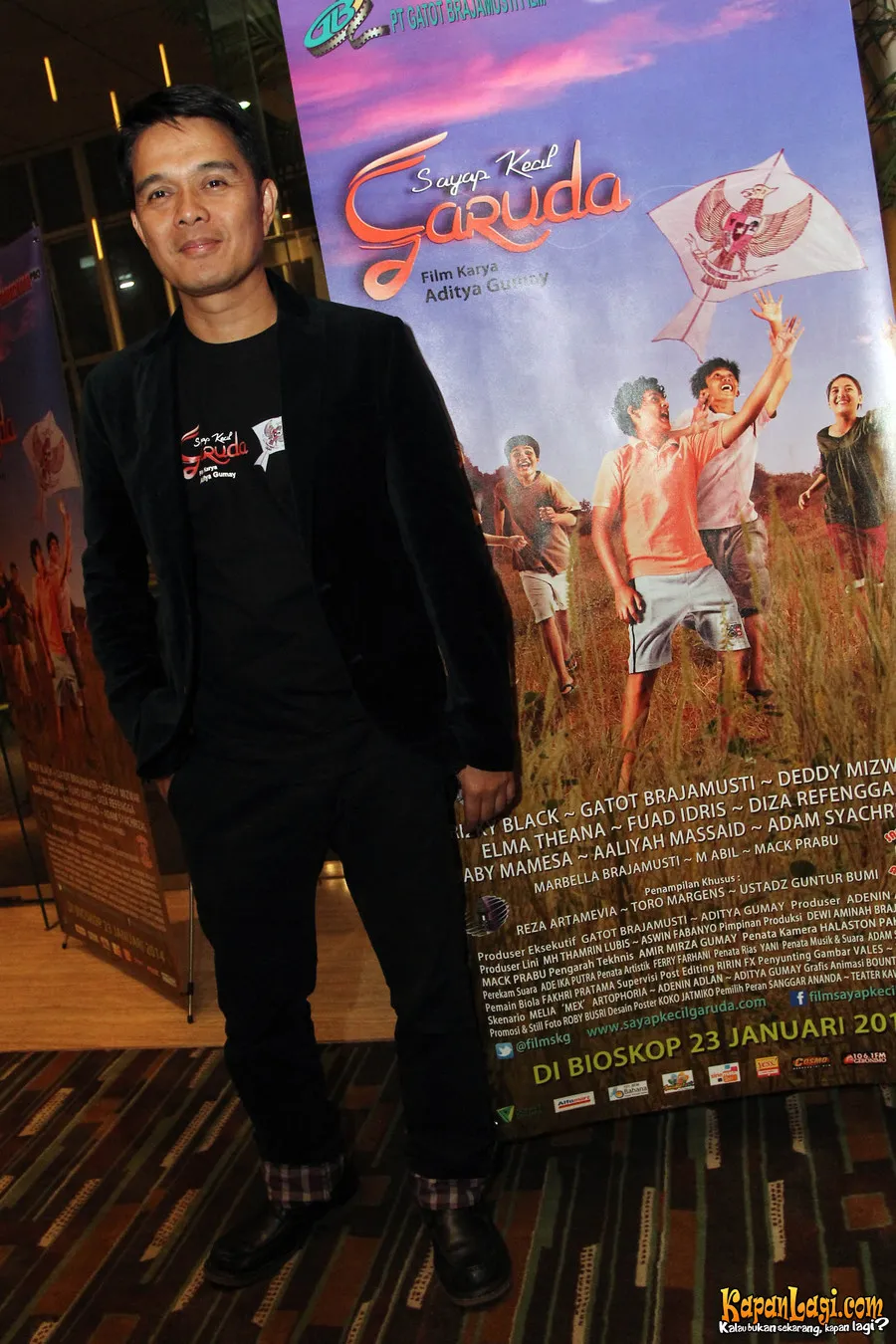 Aditya Gumay, salah satu juri IMA 2015, buka suara tentang kisruh kemenangan Angel di kategori Soundtrack Terfavorit © KapanLagi.com®/Muhammad Rasyad