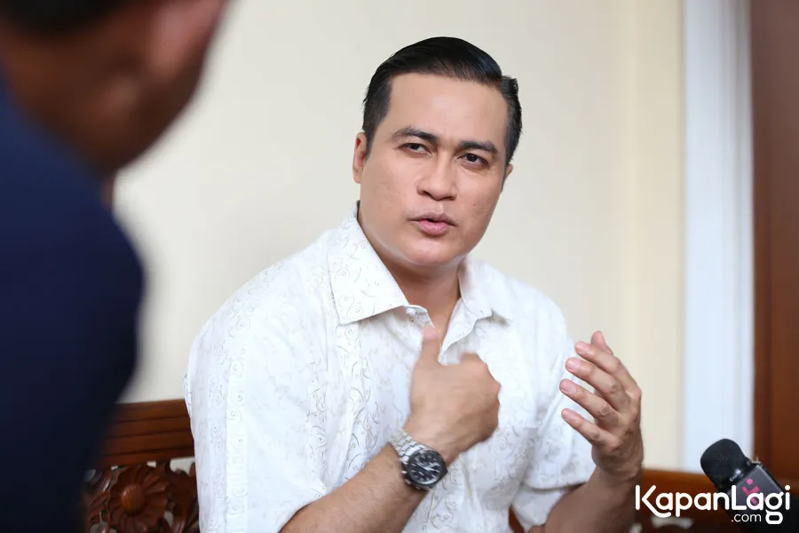 Adjie Pangestu bukan penganut aliran poligami © KapanLagi.com/Budy Santoso