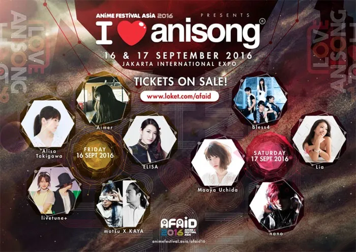 Konser I Love Anisong siap digelar di rungan konser baru dengan dukungan sound yang jauh lebih baik © animefestival.asia/afaid16