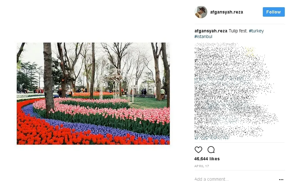 Manjakan diri, Afgan unggah foto liburan serunya di Turki. /©instagram.com/afgansyah.reza
