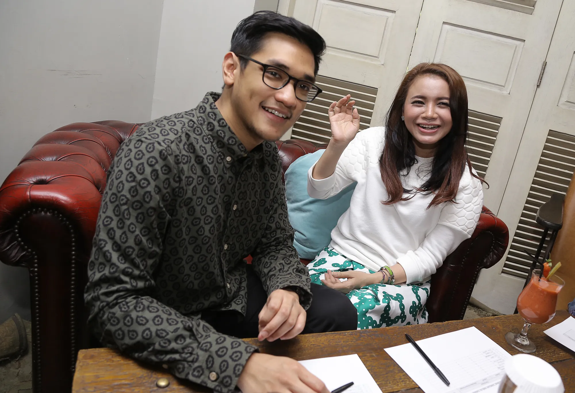 Afgansyah Reza dan Rossa/@Foto: Kapanlagi.com®/Agus