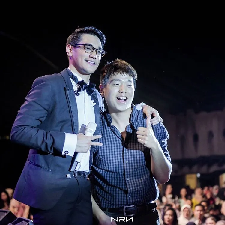 Afgansyah Reza, takjub dengan Seong Han yang hafal semua lagu dan rela datang jauh-jauh melihat penampilannya sebelum mengikuti wajib militer © instagram.com/afgansyah.reza