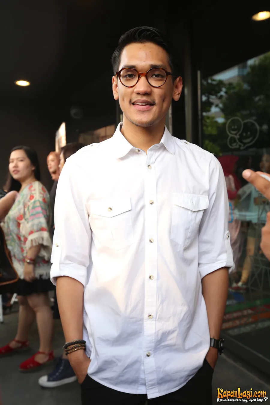 Afgan sering berdiskusi dengan Ria Irawan dan Aming untuk menderek filmnya/©KapanLagi.com®/Budy Santoso