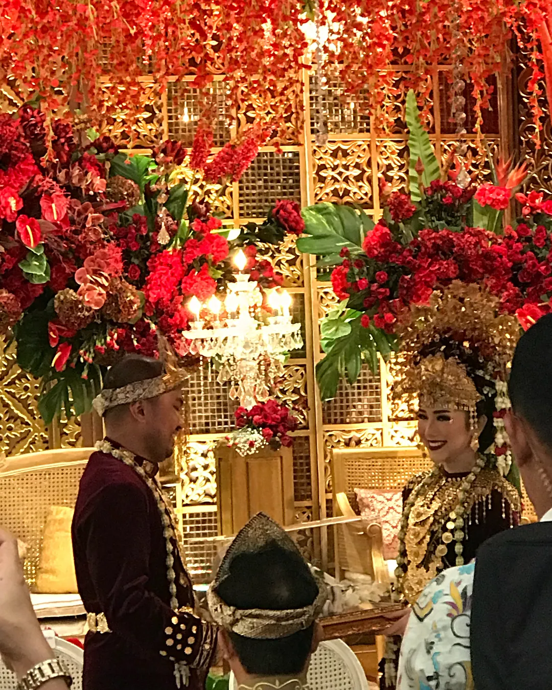 Afif Kalla sah menikah dengan Tistha Nurma ©instagram/ina.rachman21