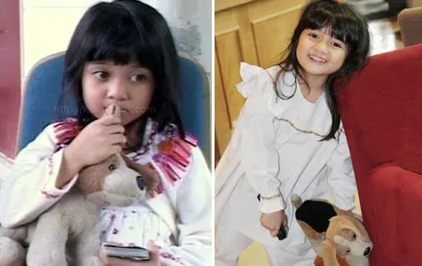 Afiqah dan boneka puppy