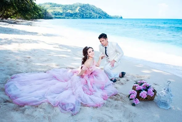 Pre Wedding Agesh dan Kevin ©instagram/ageshpalmer