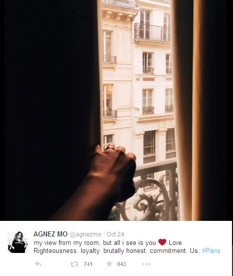 Gara-gara ini, Agnes disebut sudah tunangan. ©twitter/agnezmo