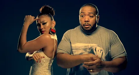 Agnez Mo & Timbaland pada klip Coke Bottle/Youtube©