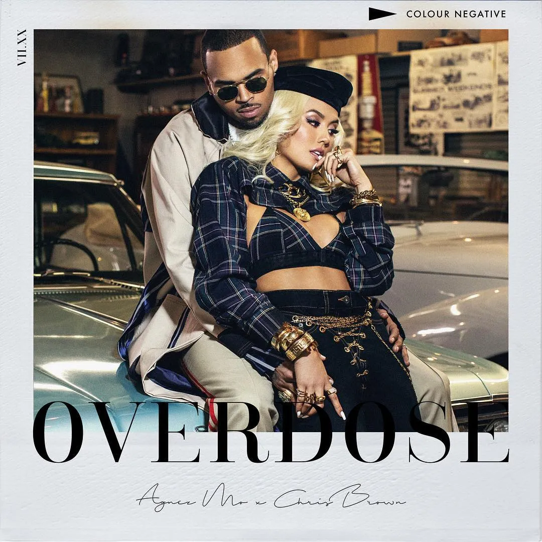 Apakah ini tanda kolaborasi Agnez dan Chris Brown. (instagram.com/agnezmo)
