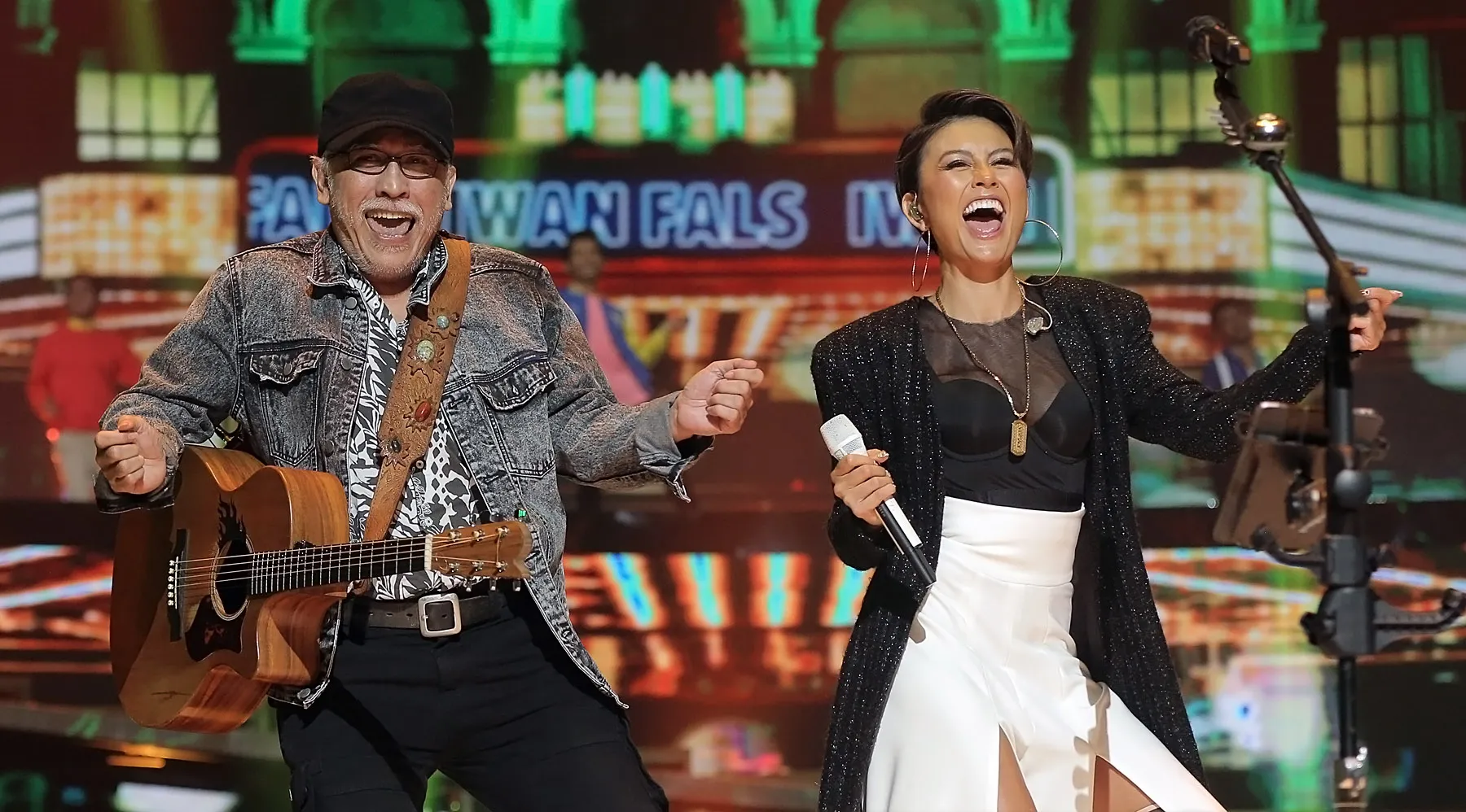 Agnez Mo & Iwan Fals © Kapanlagi/Bambang E Ros