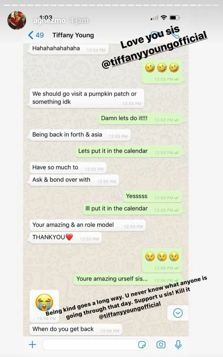 Credit: instagram.com/agnezmo