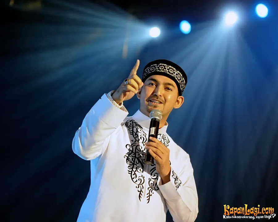 Ahmad Al Habsyi minta sang istri tak memakai hati. © KapanLagi.com