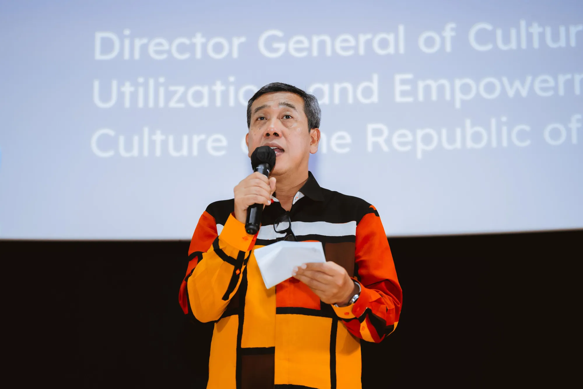 Ahmad Mahendra, Dirjen Kebudayaan (cr: Jakarta Film Week)