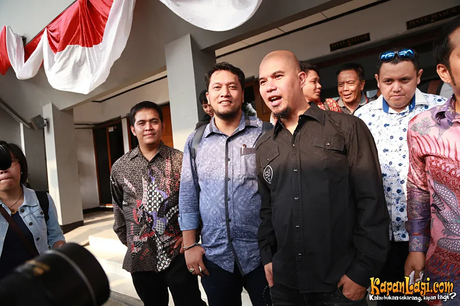 Dhani dan pengacaranya, Ramdan, syukuri hasil sidang pra-peradilan Farhat © KapanLagi.com®/Agus Apriyanto