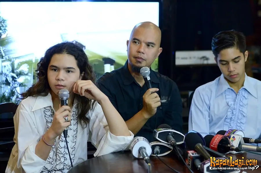 Dhani ikut saksikan sidang praperadilan Farhat Abbas/©KapanLagi.com®/Bambang E Ros