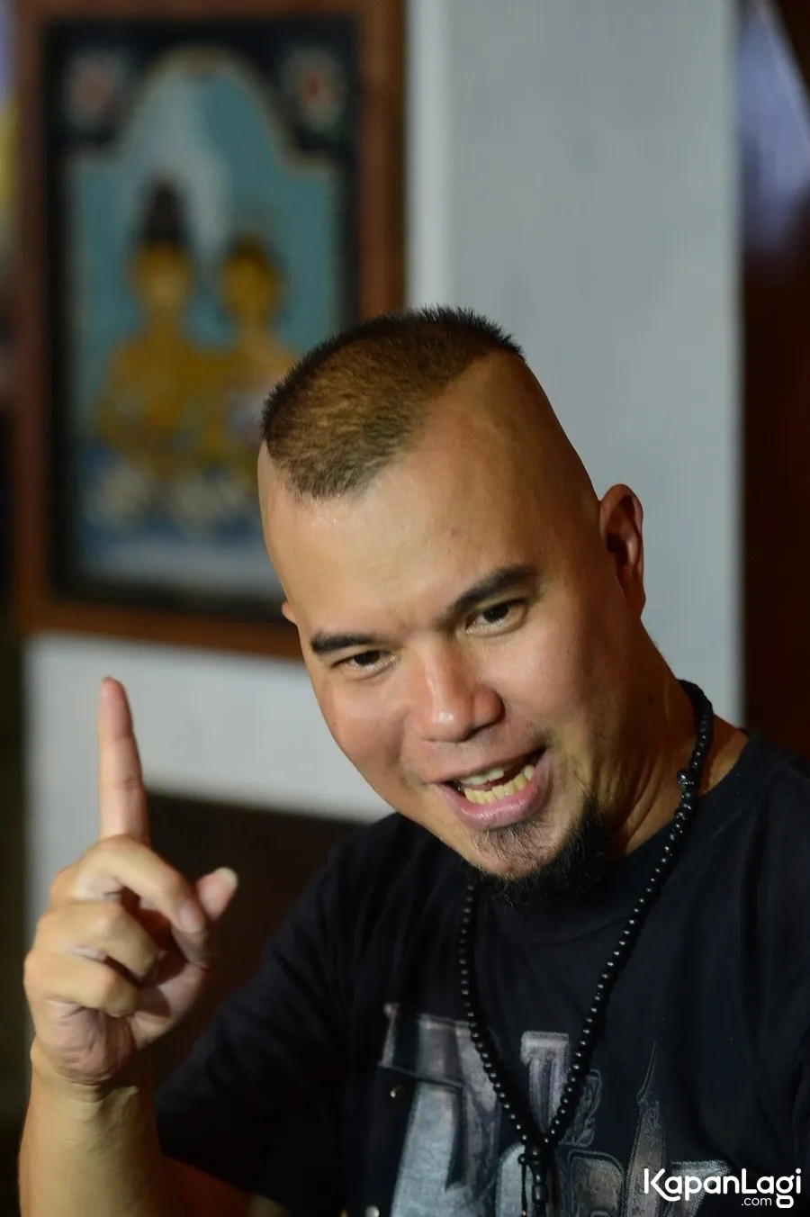 Dhani bilang negara seperti obat semprot © KapanLagi.com/Bambang E Ros