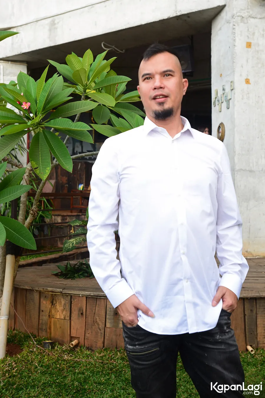 Ahmad Dhani cari Kapolda yang hendak memidanakannya. ©KapanLagi.com