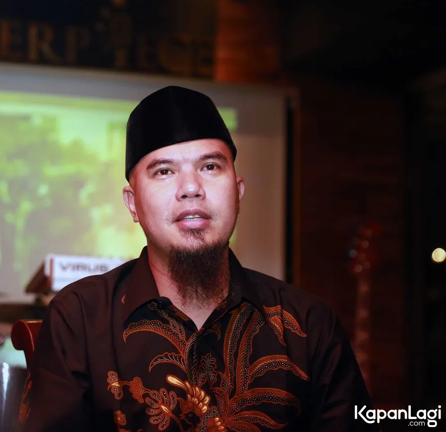 Merasa jadi korban hoax, Ahmad Dhani melapor ke Polisi. ©KapanLagi.com/Muhammad Akrom Sukarya