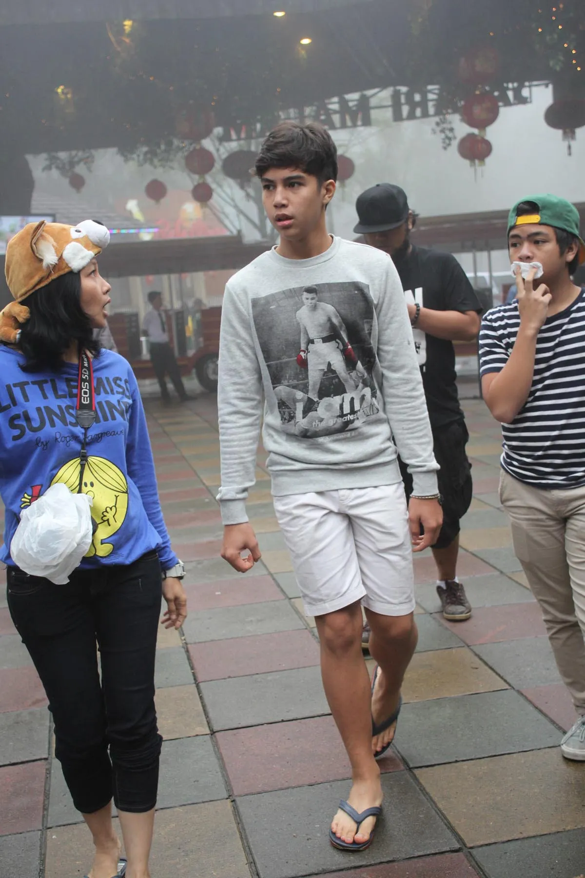 Dua anak Dhani, Al dan El bersaing secara sehat. ©KapanLagi.com/Busan