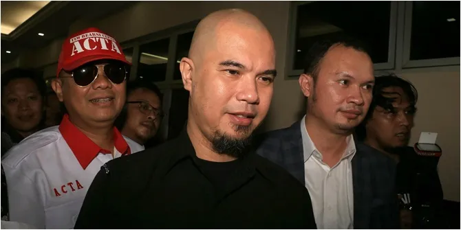 Tak ingin banyak bicara, Ahmad Dhani ingin jadi seperti Limbad. © KapanLagi.com/Agus Apriyanto