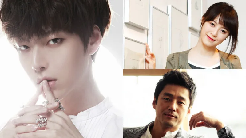 Ahn Jae Hyun, Goo Hye Sun, dan Ji Jin Hee akan menjadi pemeran utama dalam drama baru KBS, Blood. @soompi.com