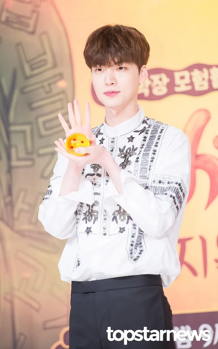 Ahn Jae Hyun saat prescon NEW JOURNEY TO THE WEST 4. © topstarnews.net