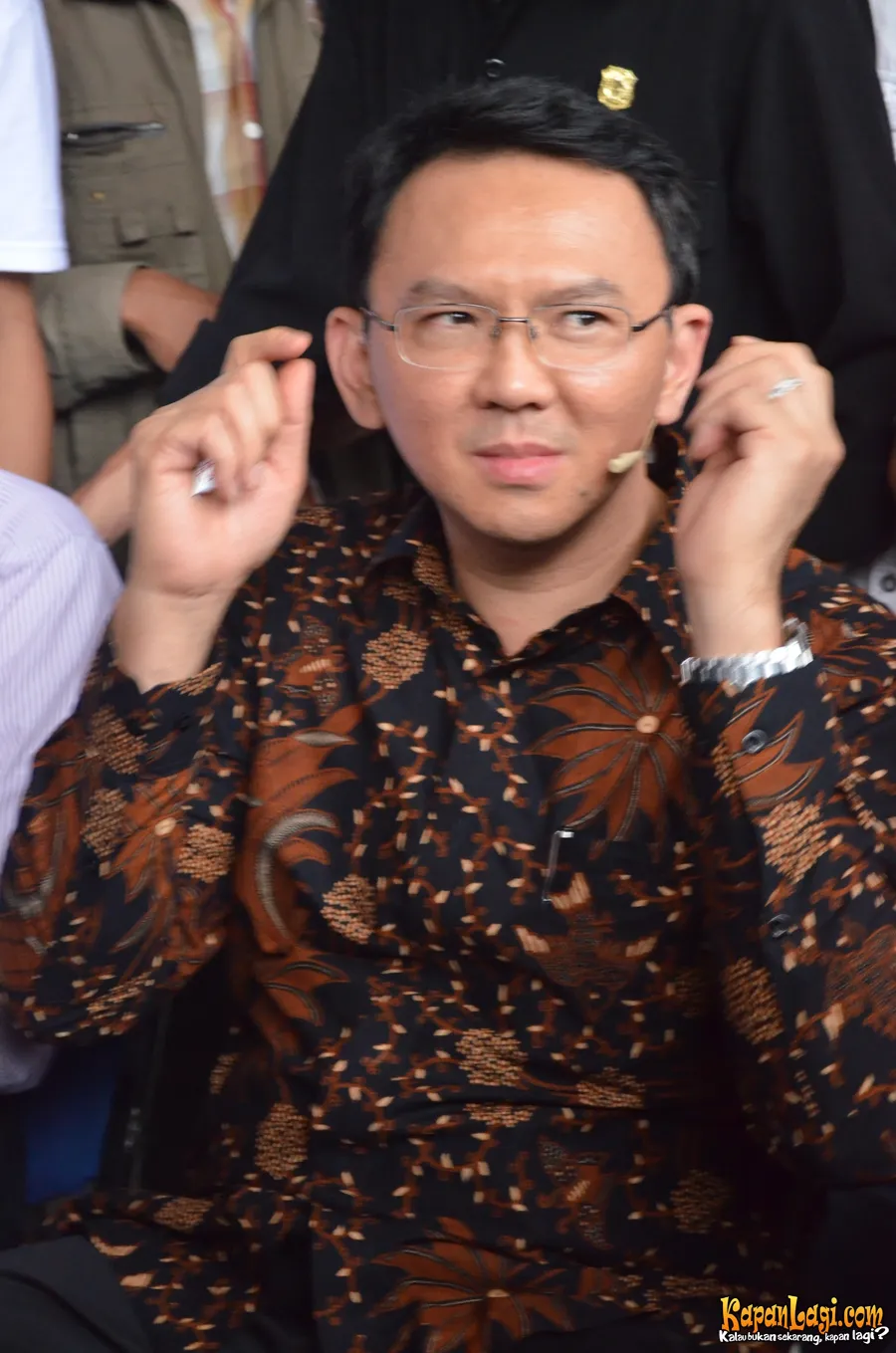 Ahok hadir untuk membuka acara tahunan Jakarta Fair © KapanLagi.com®