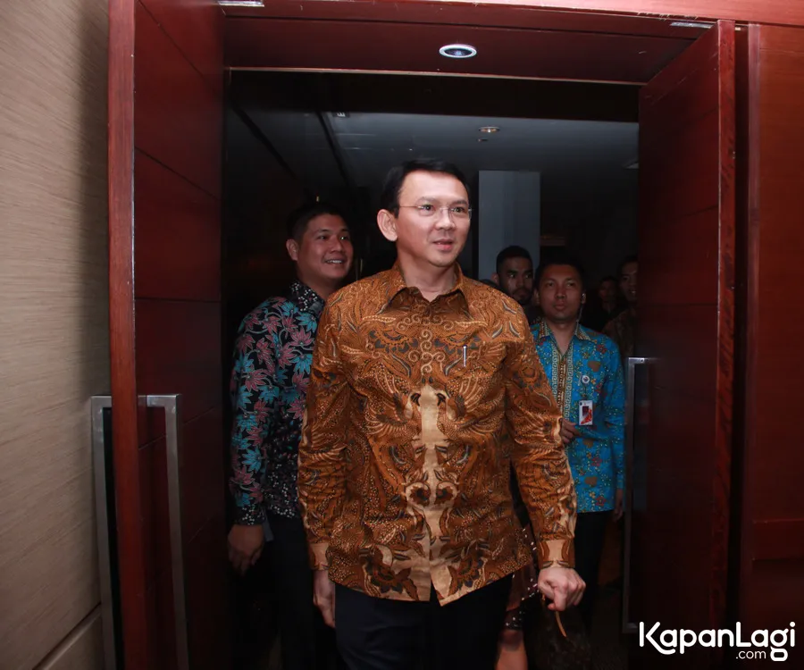 Ahok tak sabar segera nonton MY STUPID BOSS © KapanLagi.com®/Muhammad Akrom Sukarya