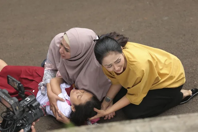 Potret Aida Saskia di lokasi syuting FTV © KapanLagi.com/Budy Santoso