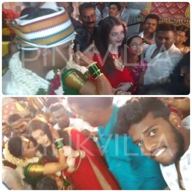 Aishwarya hadiri pernikahan bodyguardnya. ©pinkvilla
