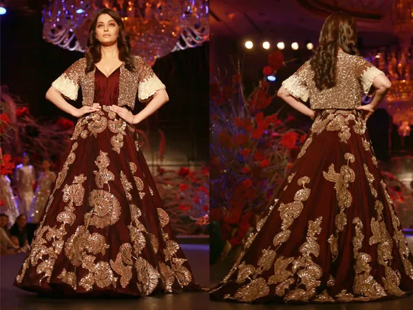 Ini dia penampilan comeback Aishwarya Rai di Amazon Indian Couture Week @filmibeat.com