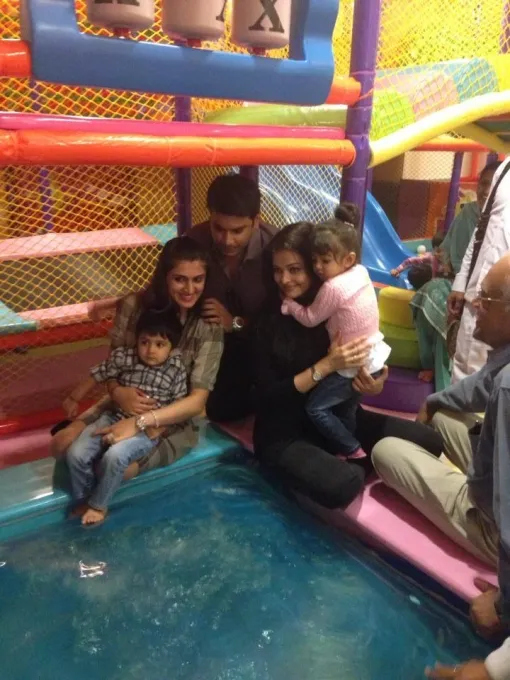 Aishwarya Rai piknik dengan Aaradhya dan keluarga.