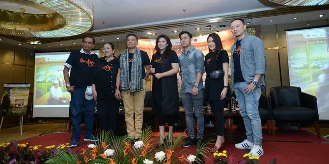 Para pemain film GURU NGAJI bercerita tentang peran masing-masing dalam Press Conference yang digelar pada Senin (19/2)