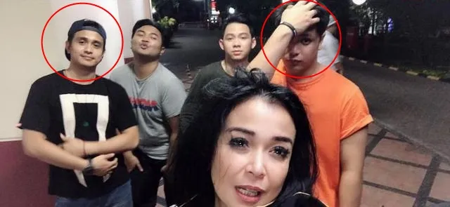 Ajun Perwira dan Philo Paz © Instagram