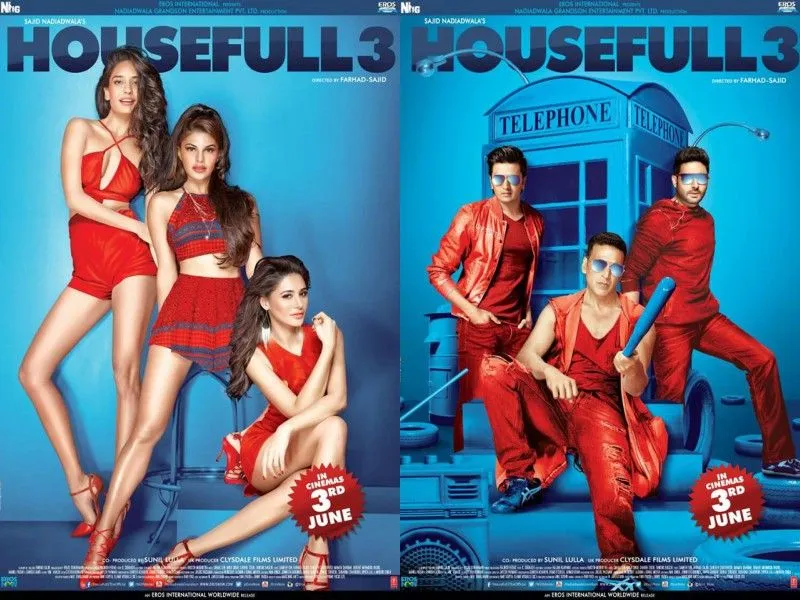 Bergenre komedi, HOUSEFULL 3 sukses bikin penonton berbondong-bondong ke bioskop ©doridro.com