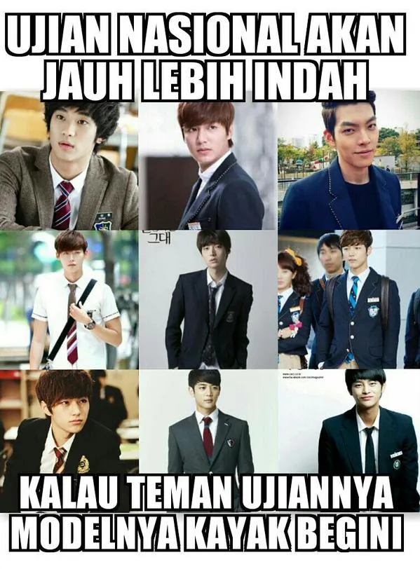 Ini nih sederet bintang drama Korea yang diharap jadi teman satu ruangan saat ujian nasional. ©Twitter/TheDramaKorea