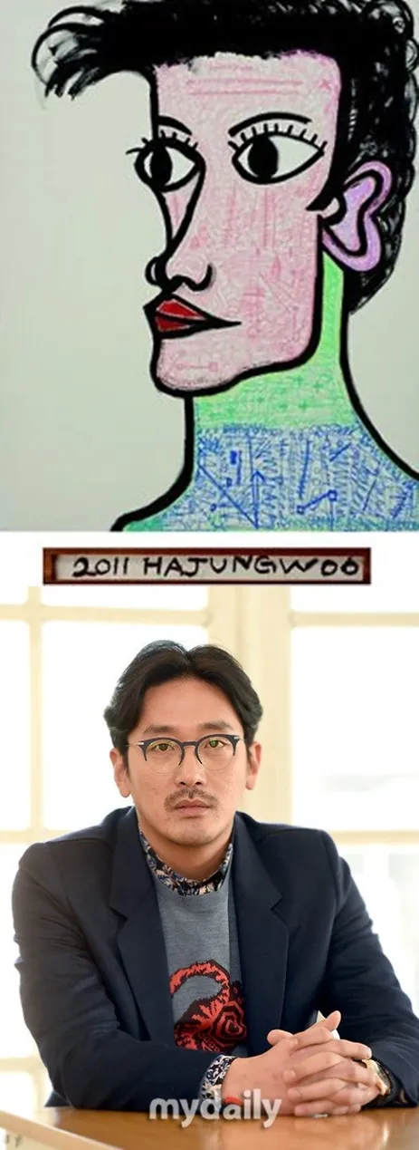Lukisan karya Ha Jung Woo terjual ratusan juta. © istimewa