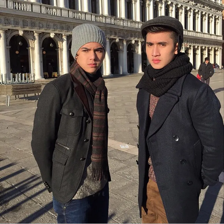 Al Ghazali dan Verrell Bramasta di Venesia, Italia / © instagram.com/alghazalikohler