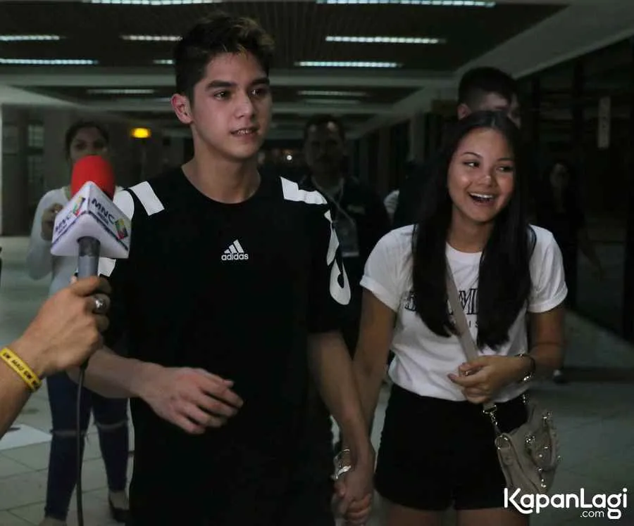Al Ghazali baru ajak Alyssa untuk bertemu keluarga terutama eyangnya. ©KapanLagi.com/Agus Apriyanto