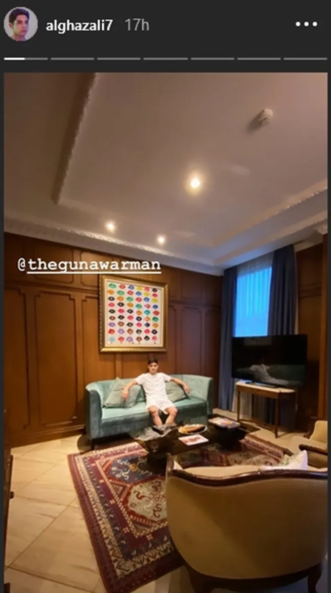 Story instagram Al Ghazali (credit: instagram @alghazali7)