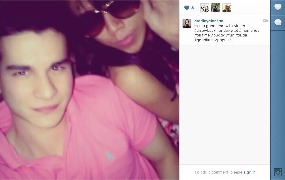 instagram @bradleyalenkaa